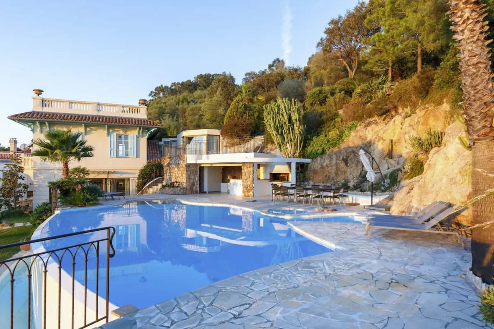 Magnifique villa avec vue sur mer et belle piscine-Zwembad