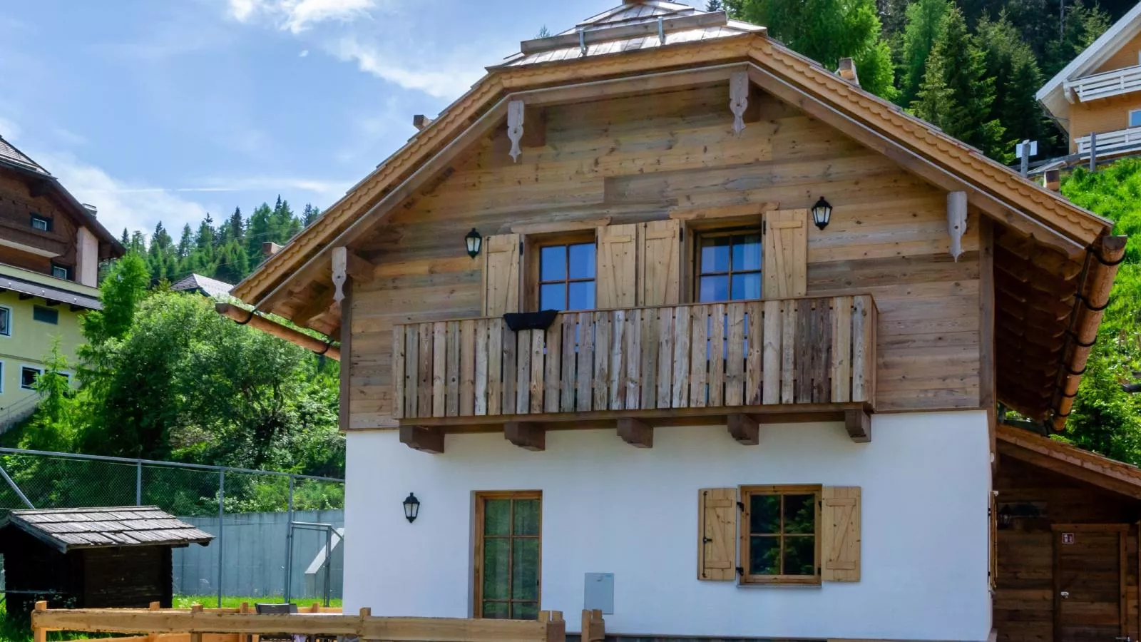 Chalet Cornelia-Buitenkant zomer