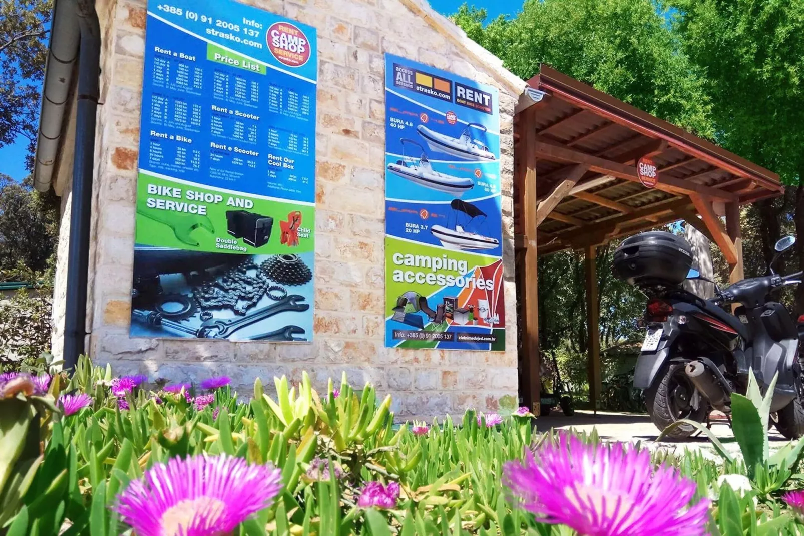 Mobile Homes Strasko Novalja Mediteran Superior mit Pool ca 34 qm für 6 Pers-Gebieden zomer 5km