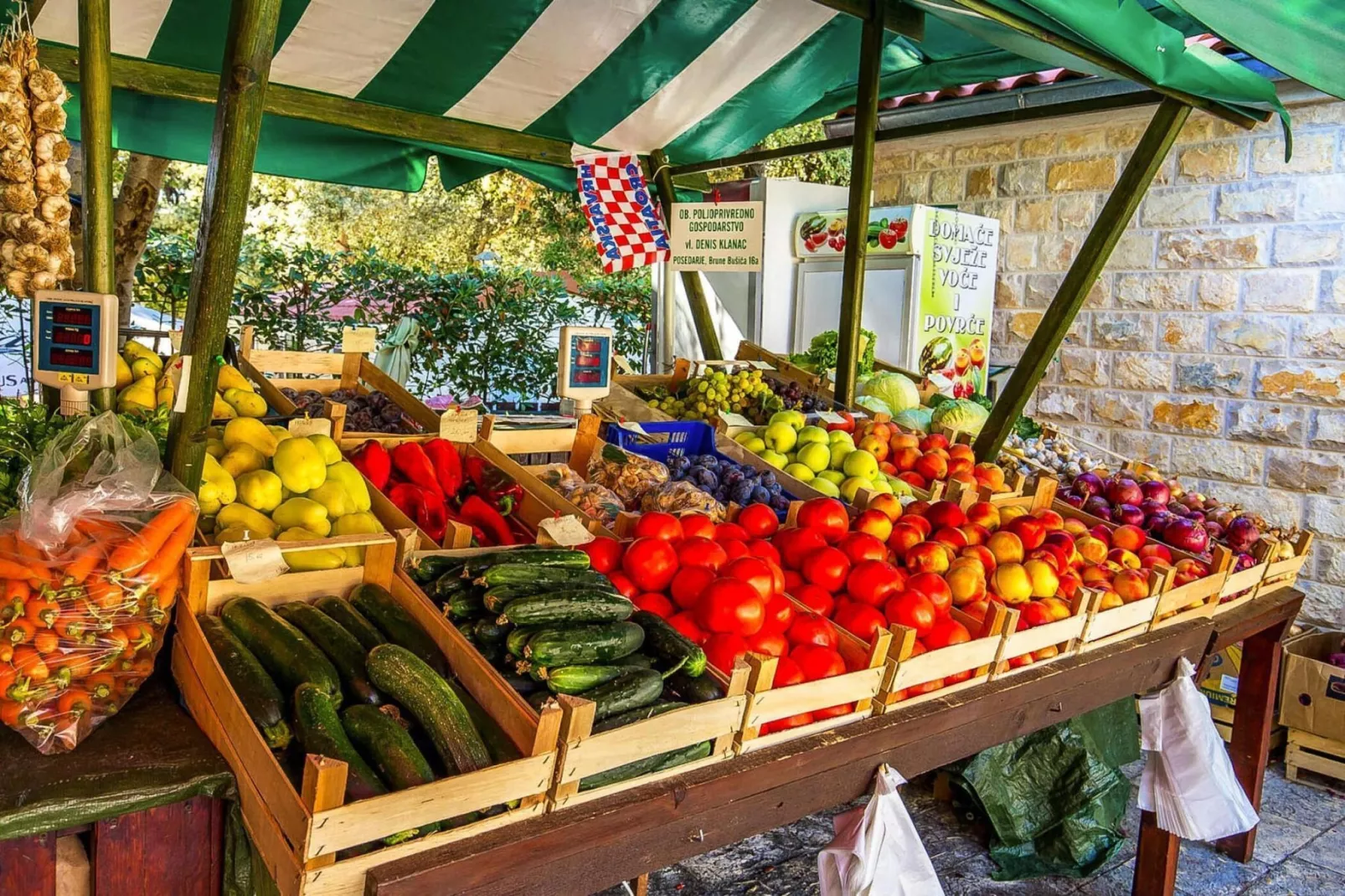 Mobile Homes Strasko Novalja Mediteran Superior mit Pool ca 34 qm für 6 Pers-Sfeer