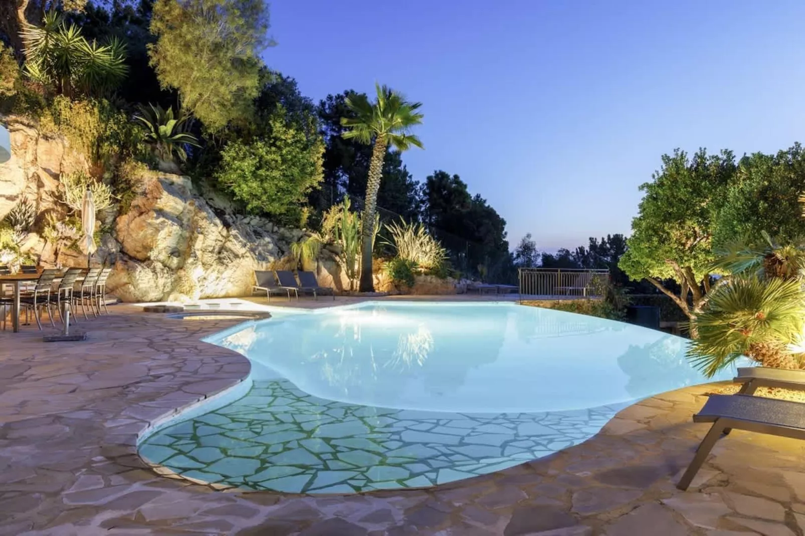 Magnifique villa avec vue sur mer et belle piscine-Zwembad