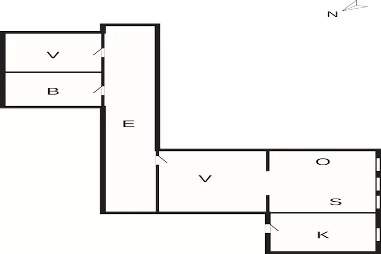 4 persoons vakantie huis in Nakskov-By Traum - Plattegrond