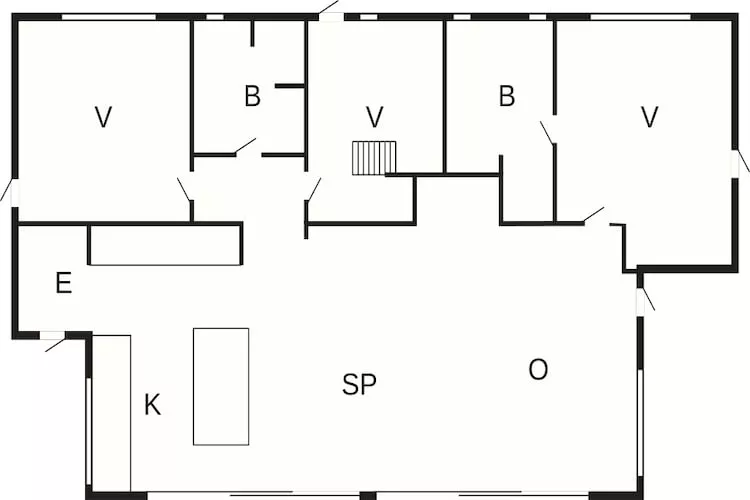 7 persoons vakantie huis in Ålbæk-By Traum-Plattegrond