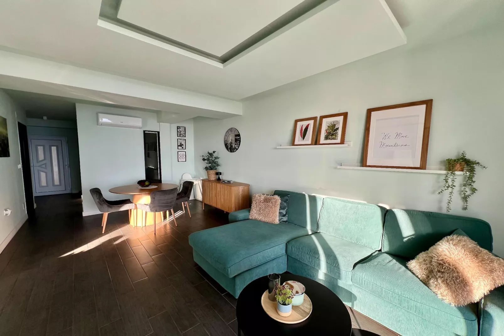 Apartment LaVilla - Two Bedroom Apartment with Balcony and Sea View (Žuti) - Woonkamer