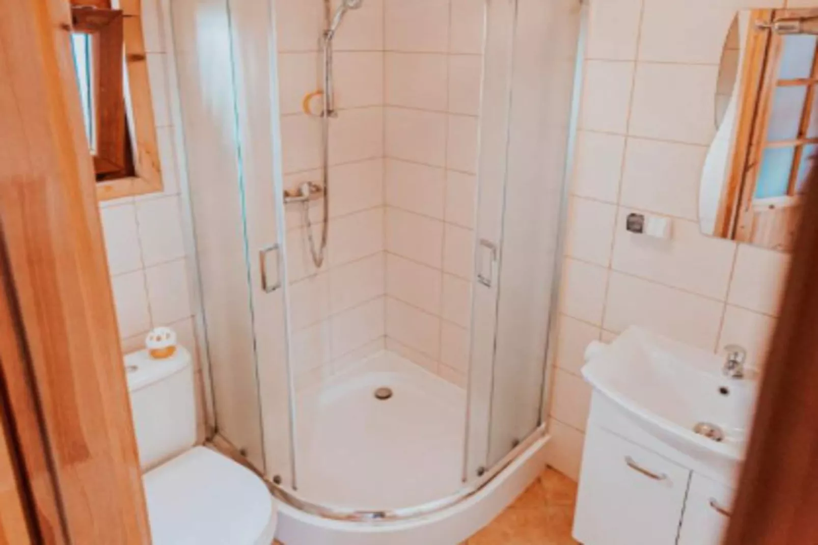 Domki wakacyjne 4-osobowe Ustronie Morskie-Badkamer