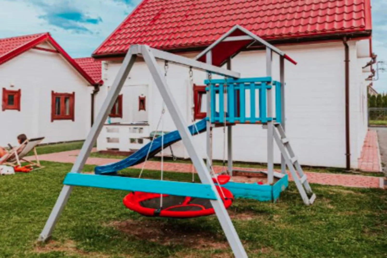 Domki wakacyjne 4-osobowe Ustronie Morskie-Tuinen zomer