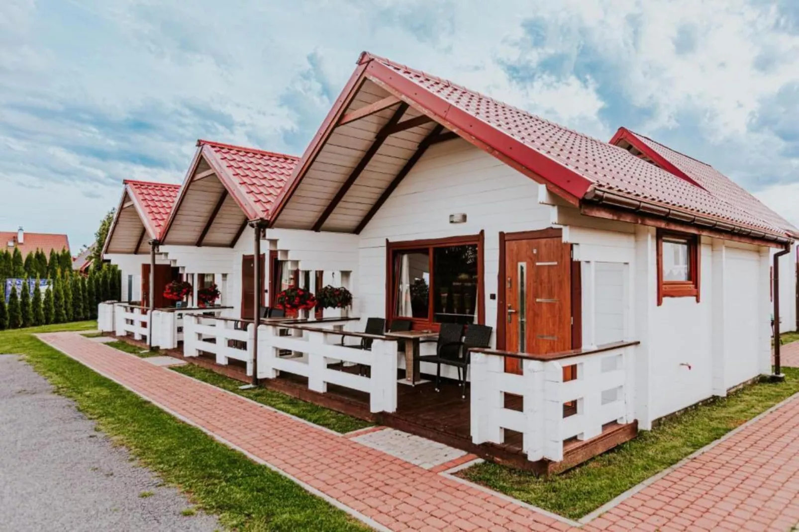 Domki wakacyjne 4-osobowe Ustronie Morskie-Buitenkant zomer