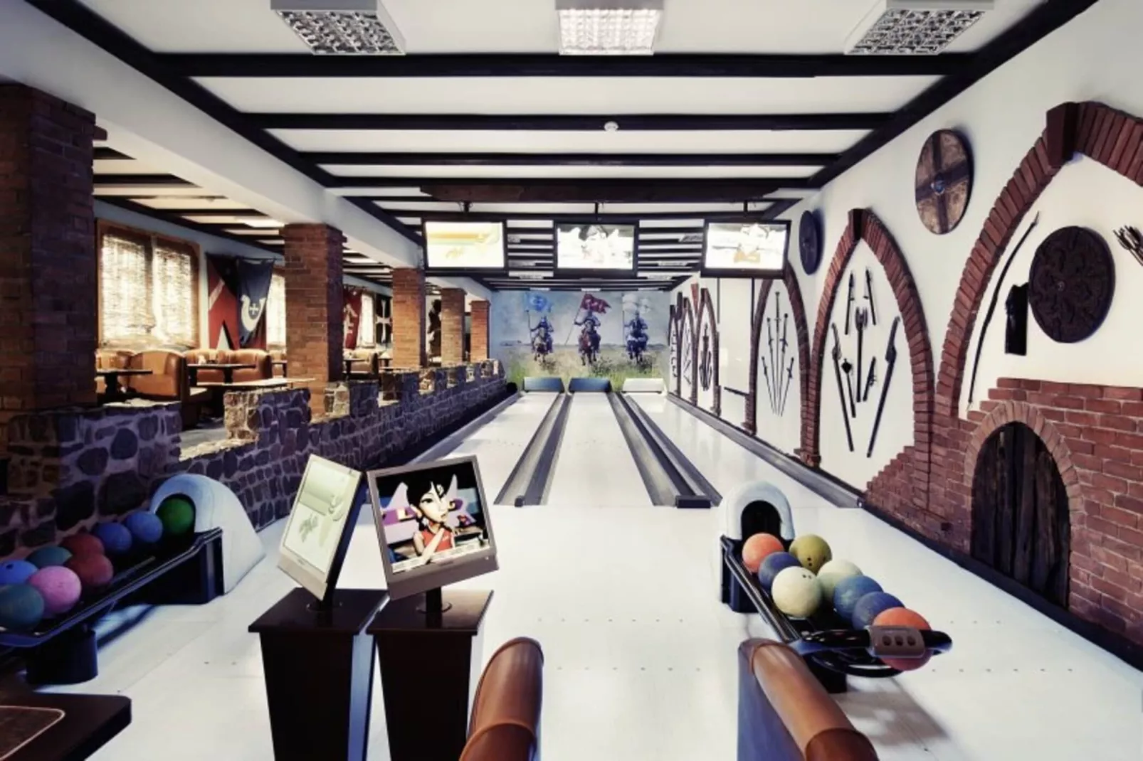 Apartament wakacyjny dla 4 osób w Rynie-Parkfaciliteiten