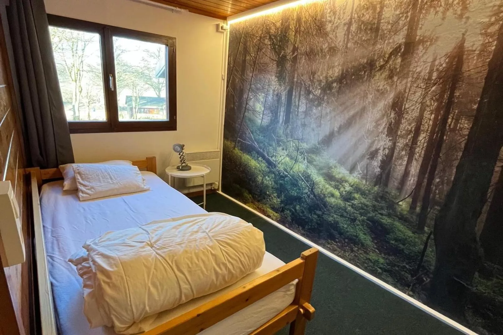 Chalet du temps suspendu-Slaapkamer