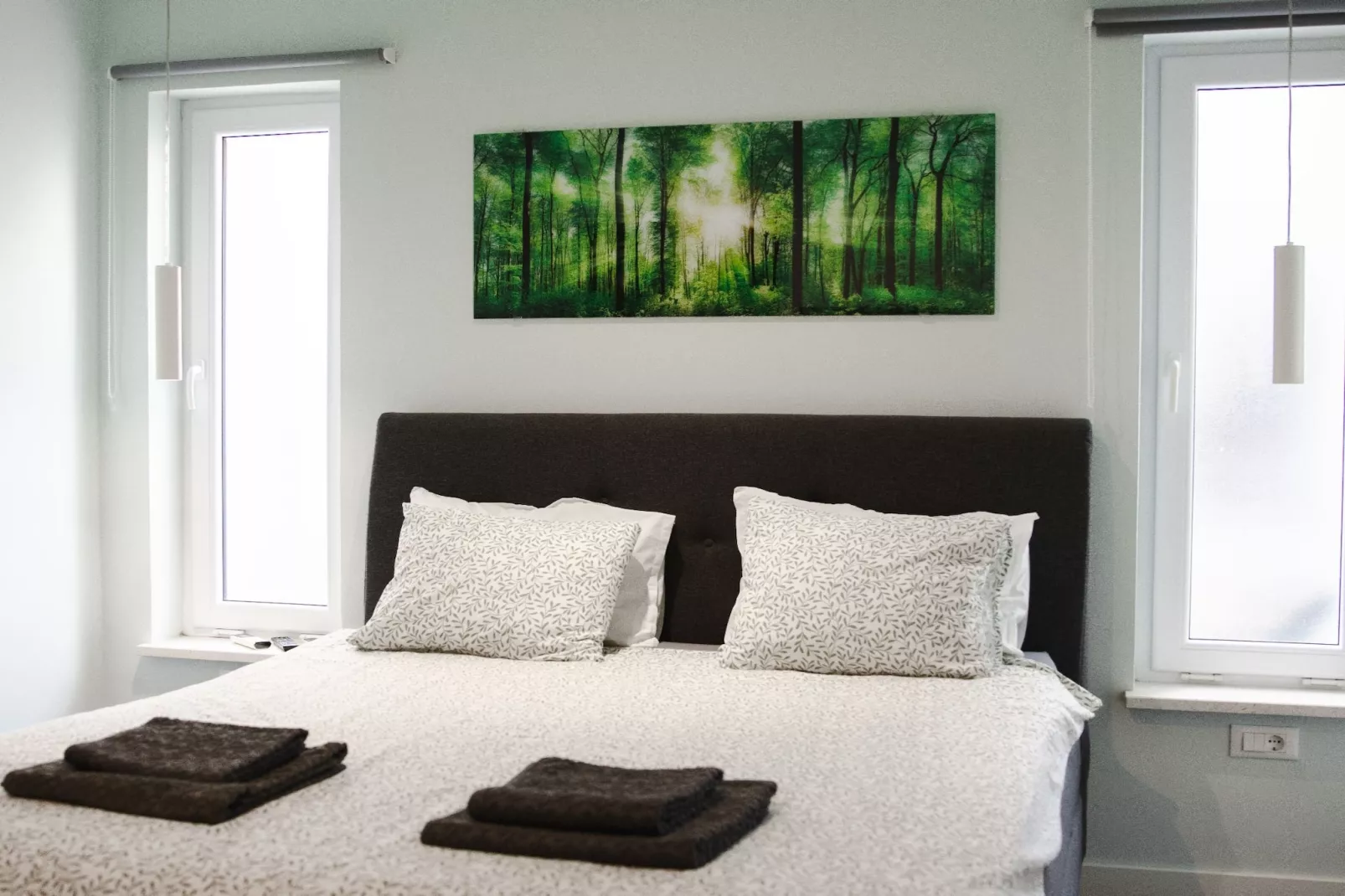 Apartment LaVilla - Two Bedroom Apartment with Balcony and Sea View (Žuti) - Slaapkamer