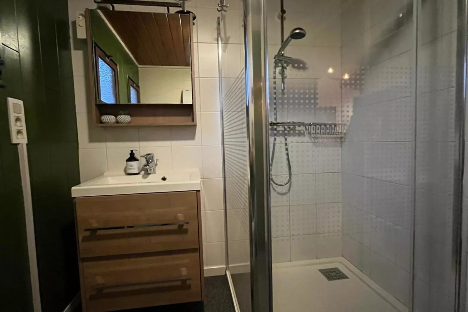 Chalet du temps suspendu-Badkamer