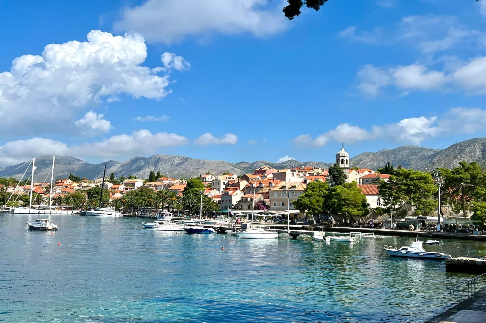 Apartment LaVilla - Two Bedroom Apartment with Balcony and Sea View (Žuti) - Uitzicht