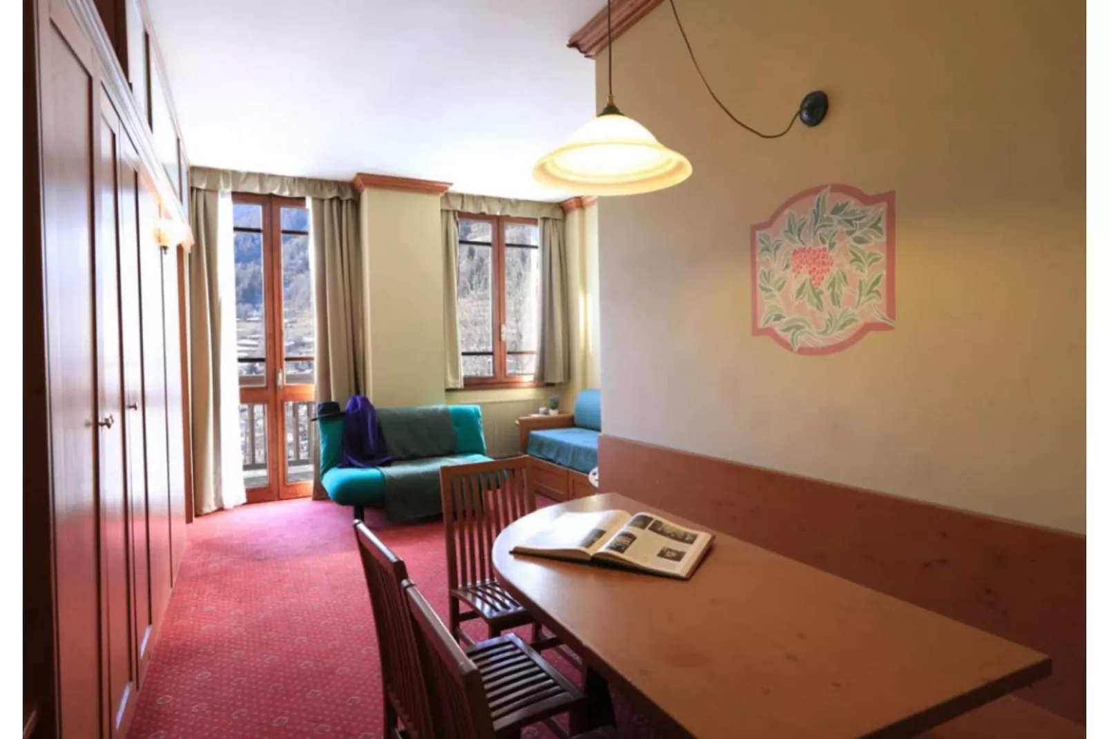 Palace Ponte di Legno Formula Residence / Bilo 4 persone-Woonkamer