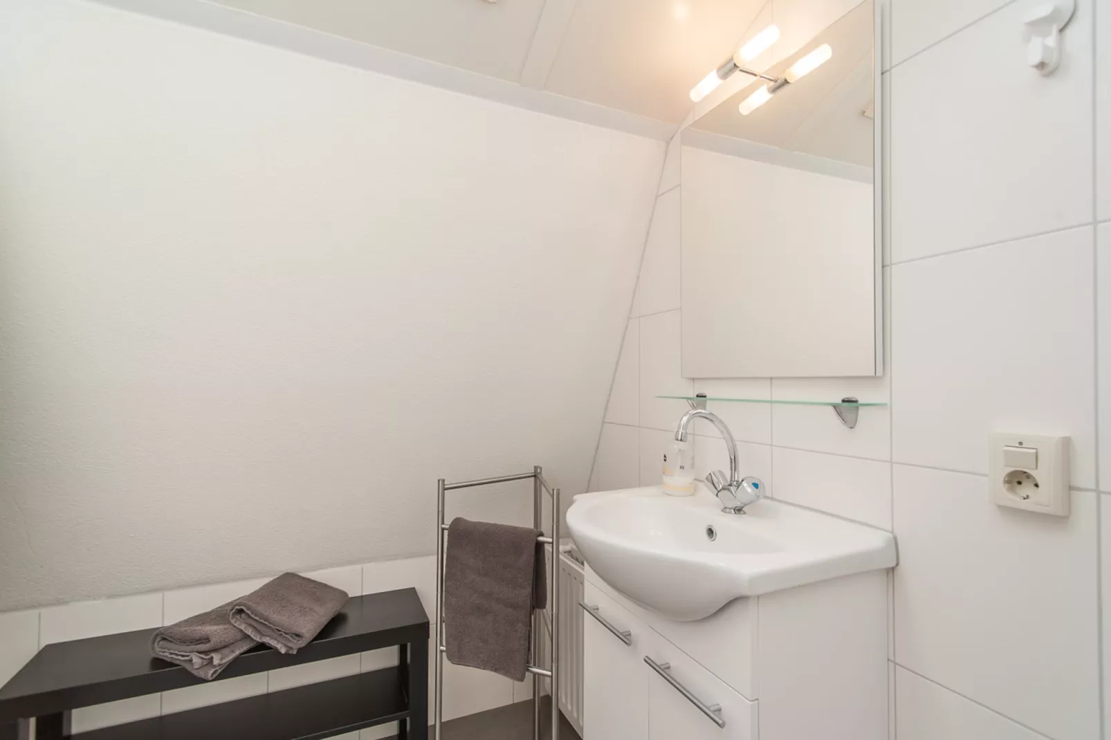 Bungalow 4-persoons (2 slaapkamers)-Badkamer