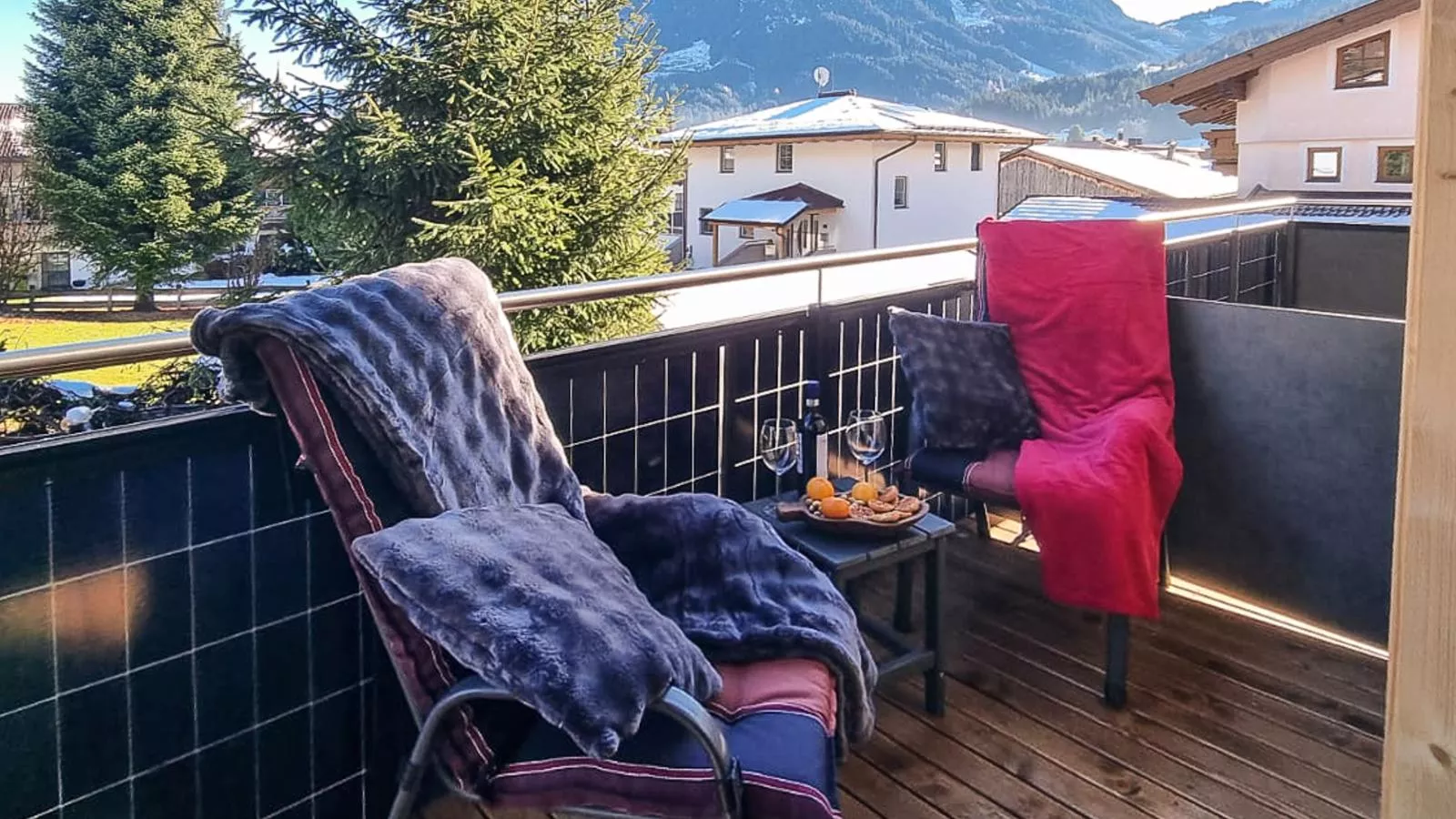 Tennerhof Apartments Top 3 - Terrasbalkon