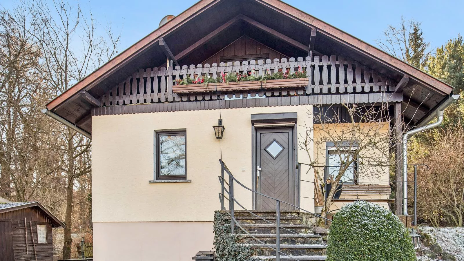 Das Haus am Wald-Tuin winter