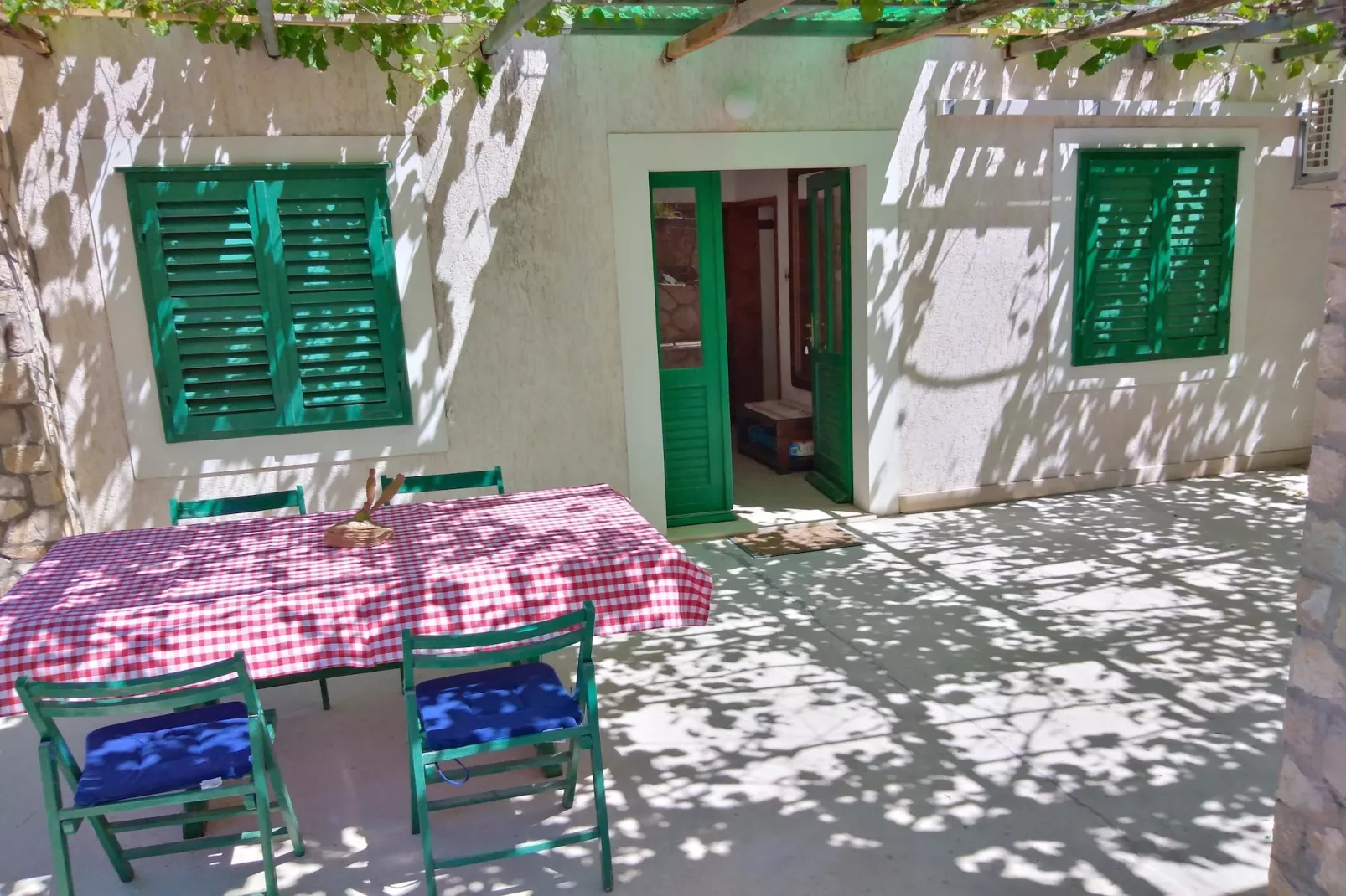 Guest House Hazdovac Rooms - Two Bedroom Apartment with Terrace and Sea View-Terras