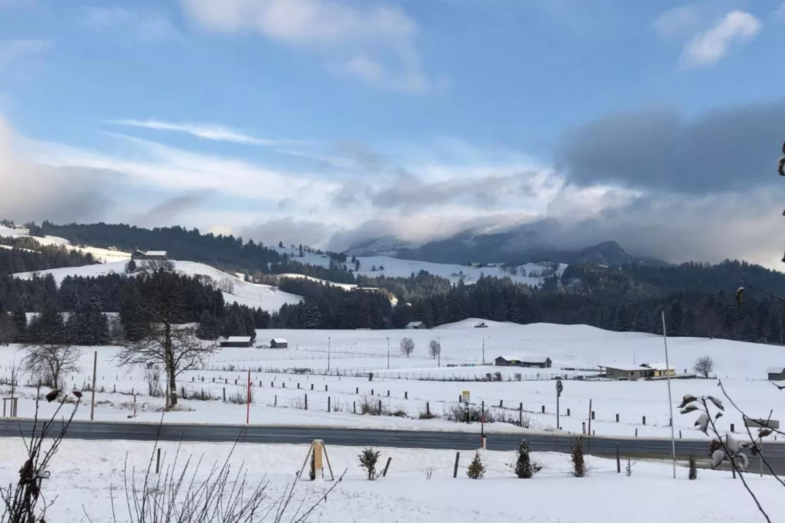 Freiberg - Gebied winter 5km
