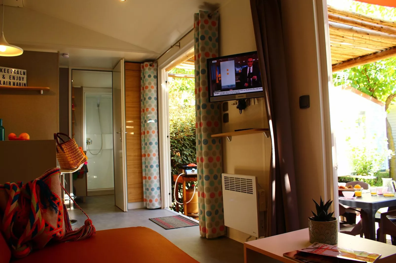 Camping L'Air Marin Vias-Plage  Mobilhome Acapulco 2CH