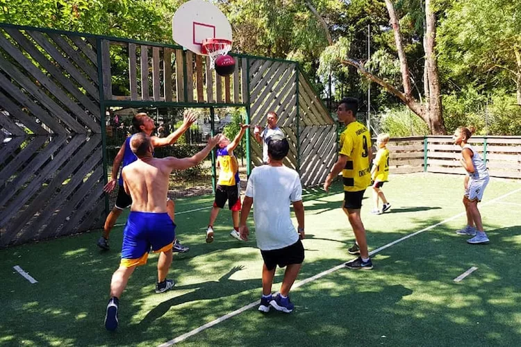 Camping L'Air Marin Vias-Plage  Mobilhome MEXICO 2CH - Parkfaciliteiten