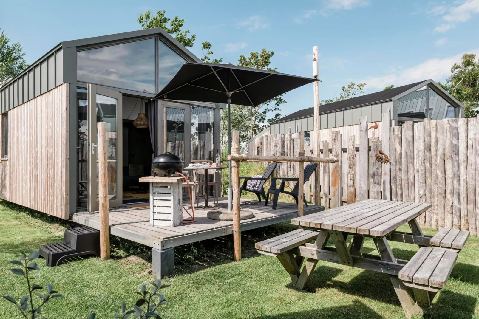 Reddingshuisje - Duynpark-Buitenkant zomer