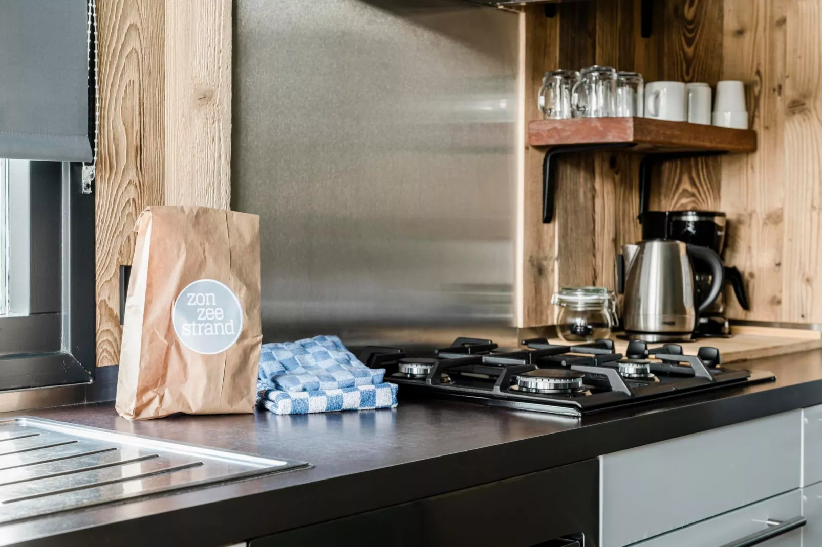 Reddingshuisje - Duynpark-Keuken