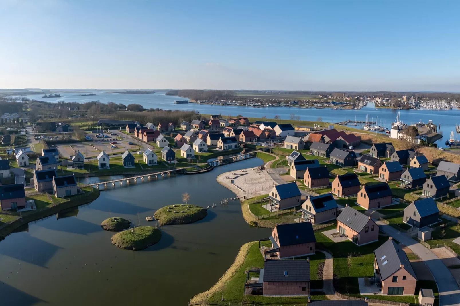 Park Veerse Kreek 4-Gebieden zomer 5km