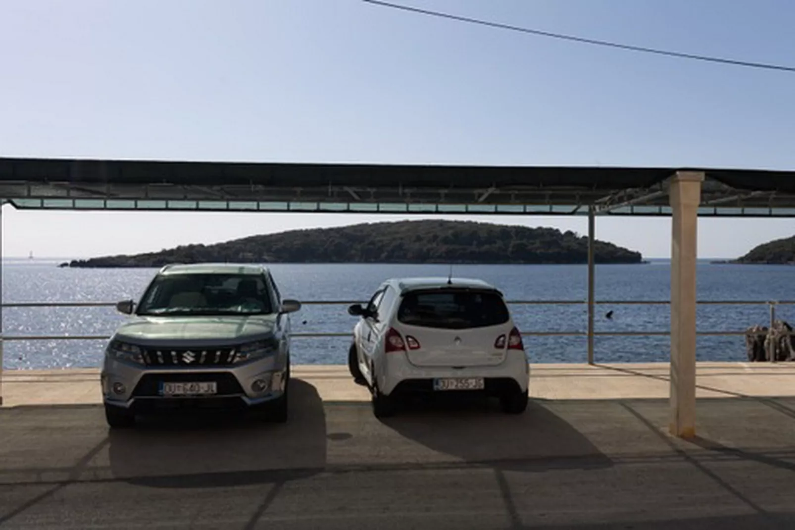 House Rašica - One Bedroom Apartment with Terrace and Sea view (3)-Parkeerplaats