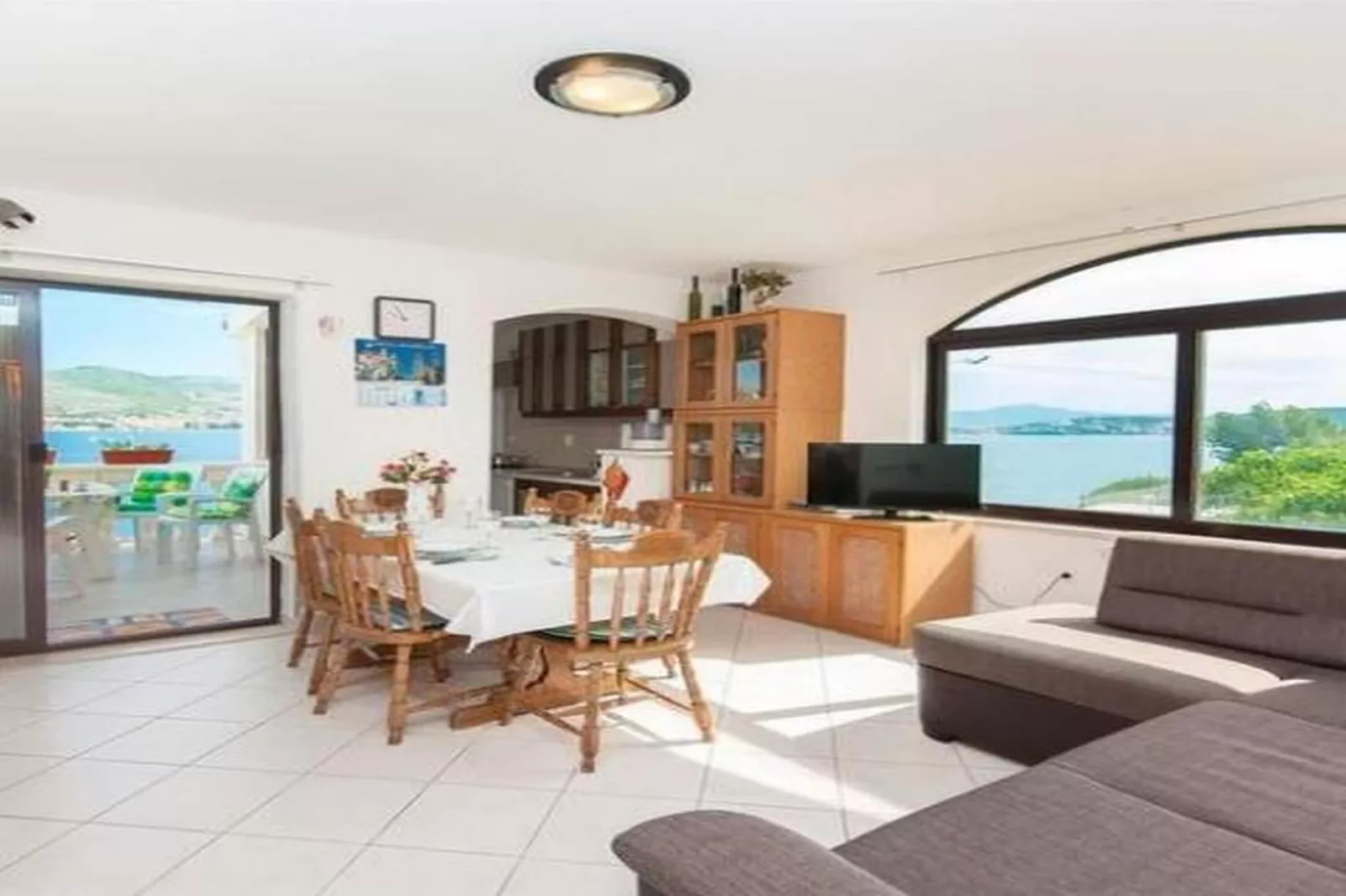 Apartments Marko - Three Bedroom Apartment with Terrace and Sea View (A6)