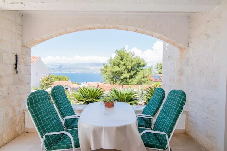 Apartments Paco - Superior Two-Bedroom Apartment with Terrace and Sea View A1 (ST)