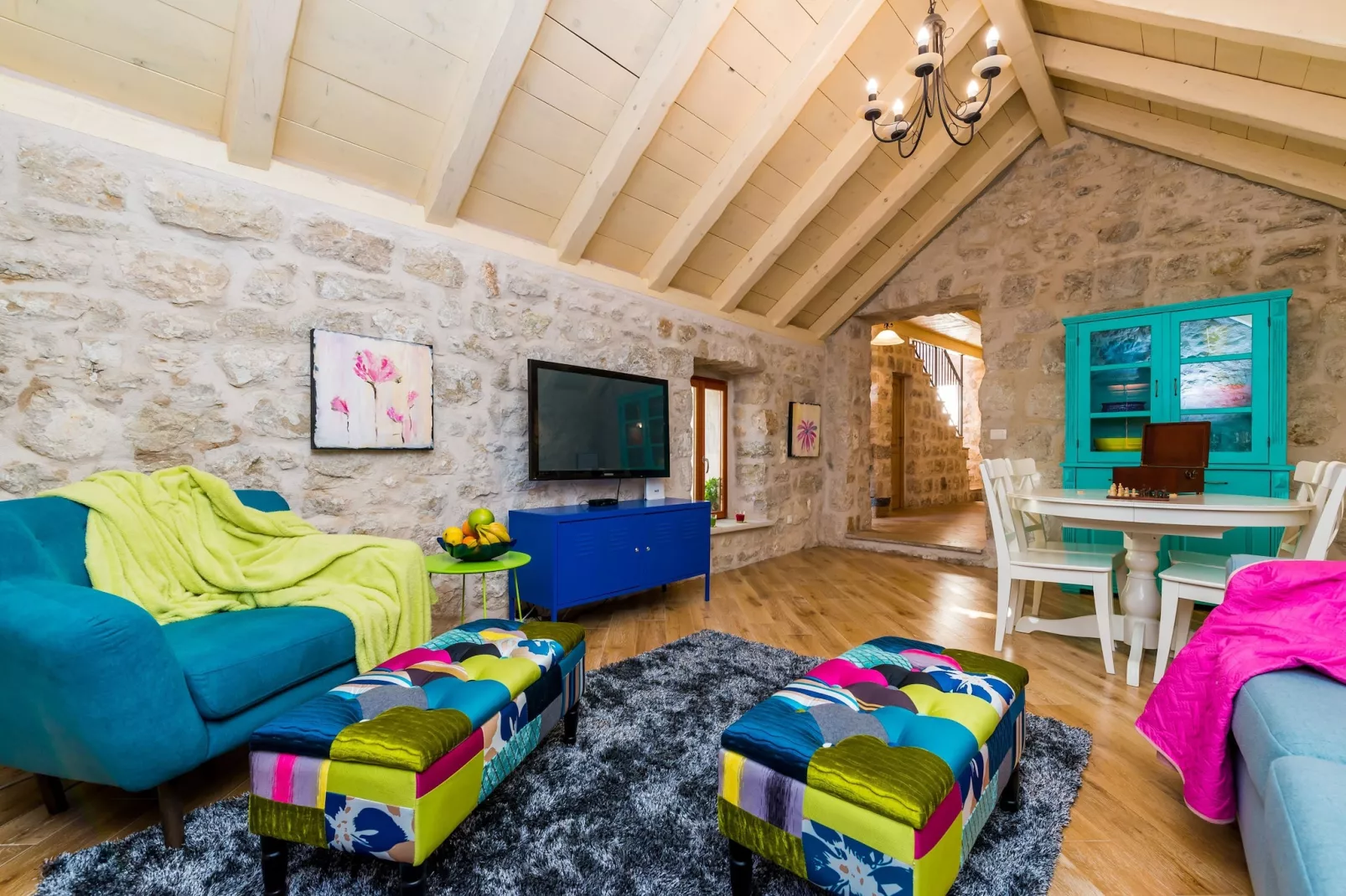 Villa Kanada - Two-Bedroom House with Terrace and Sea View