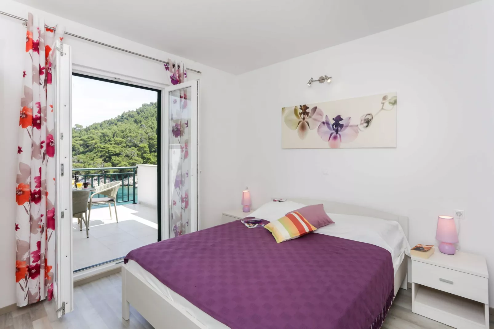 Apartments Posta - One-Bedroom Apartment with Terrace and Sea View - Apartman 5