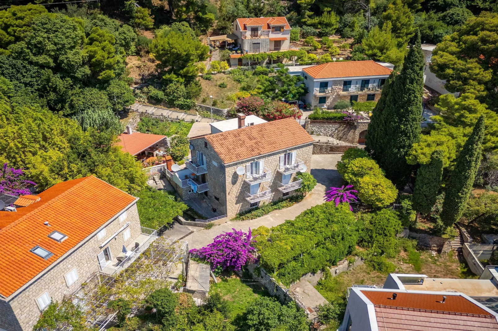 Rooms Tupina by Paulina - Comfort Double Room with Balcony and Sea View (Room 1)