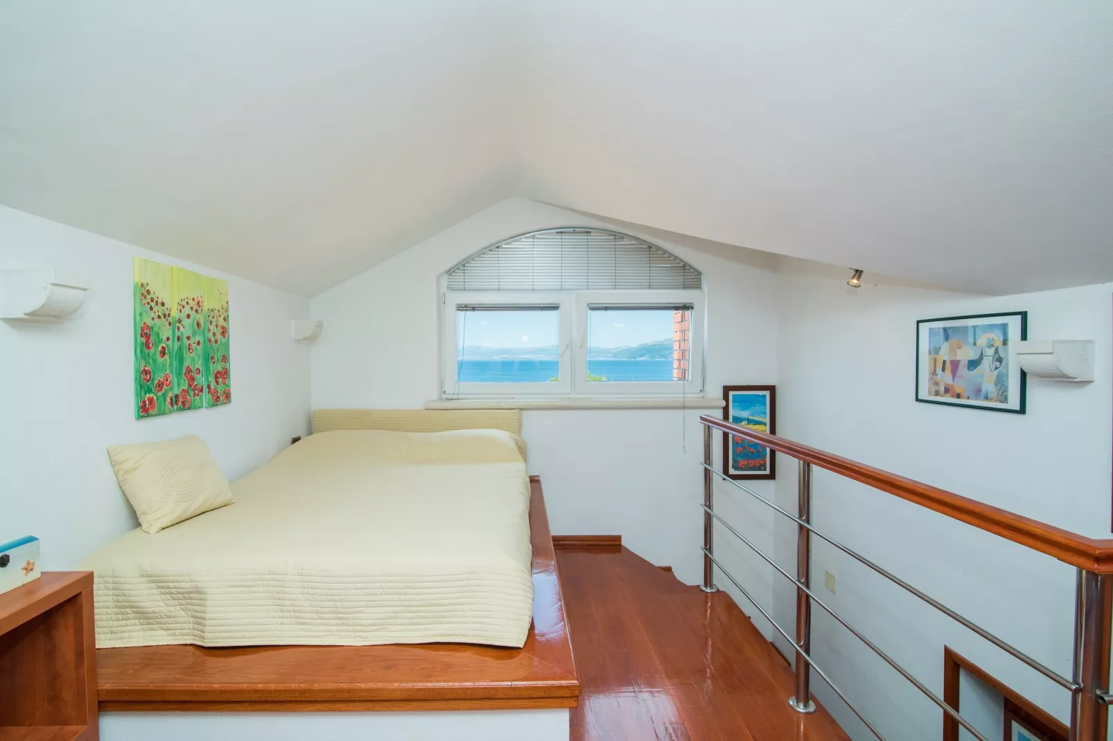 Apartments Vrandecic - One Bedroom Apartment with Gallery Room and Garden Terrace (LORETA) (ST)