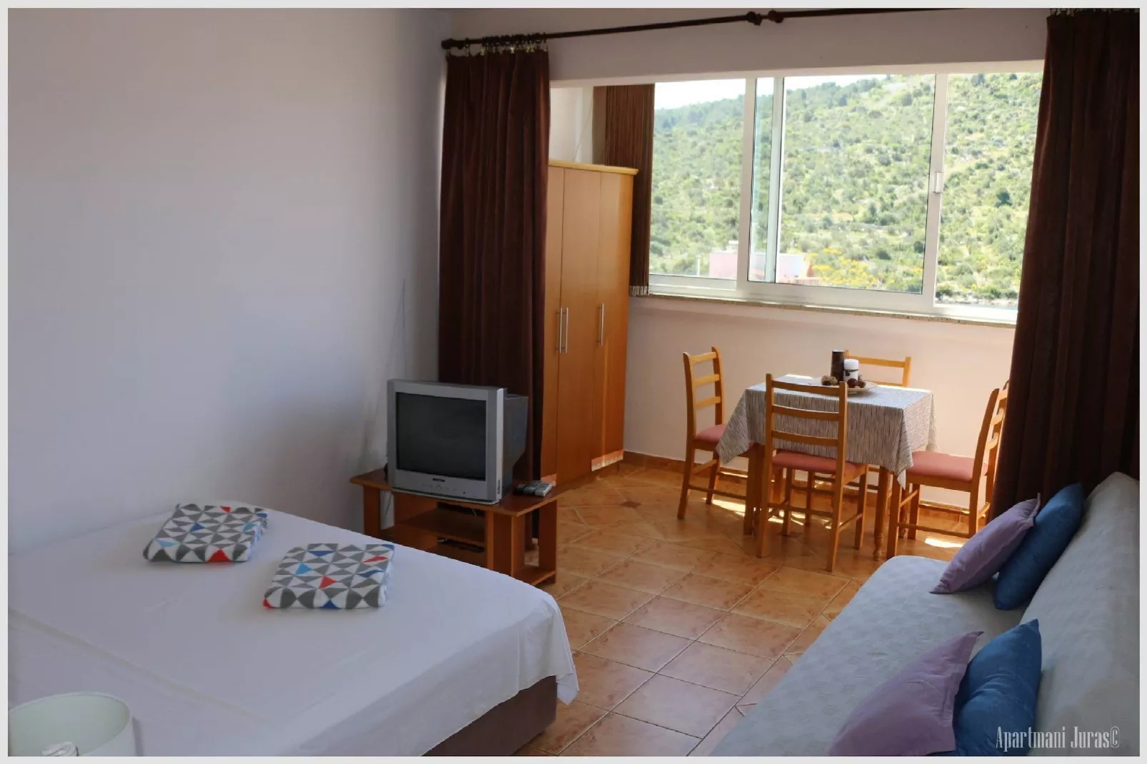 Apartments Juras - Studio Apartment with Sea View (Marija)