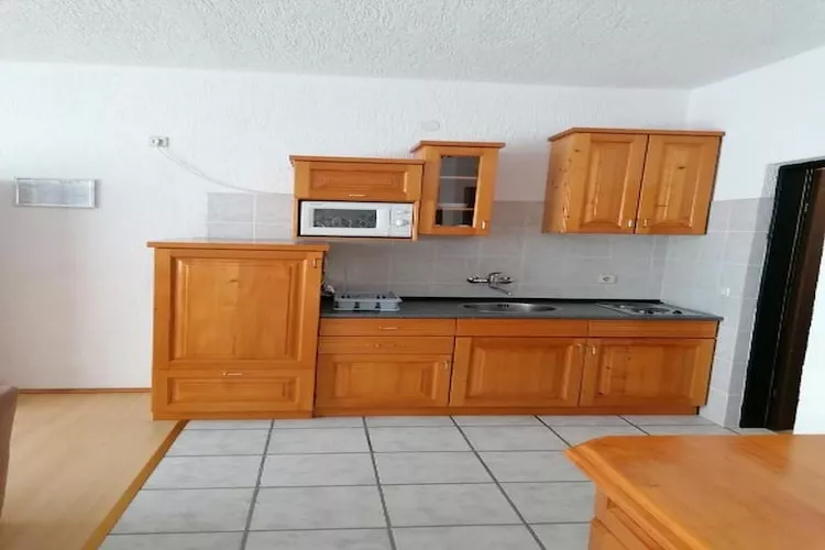 House Panorama - One Bedroom Apartment with Terrace and Sea View (Cezar)-Keuken