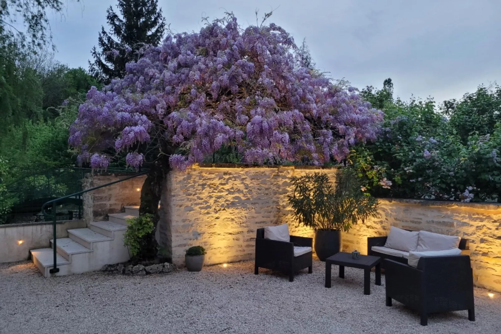 Bligny-sur-Ouche - Terrasbalkon