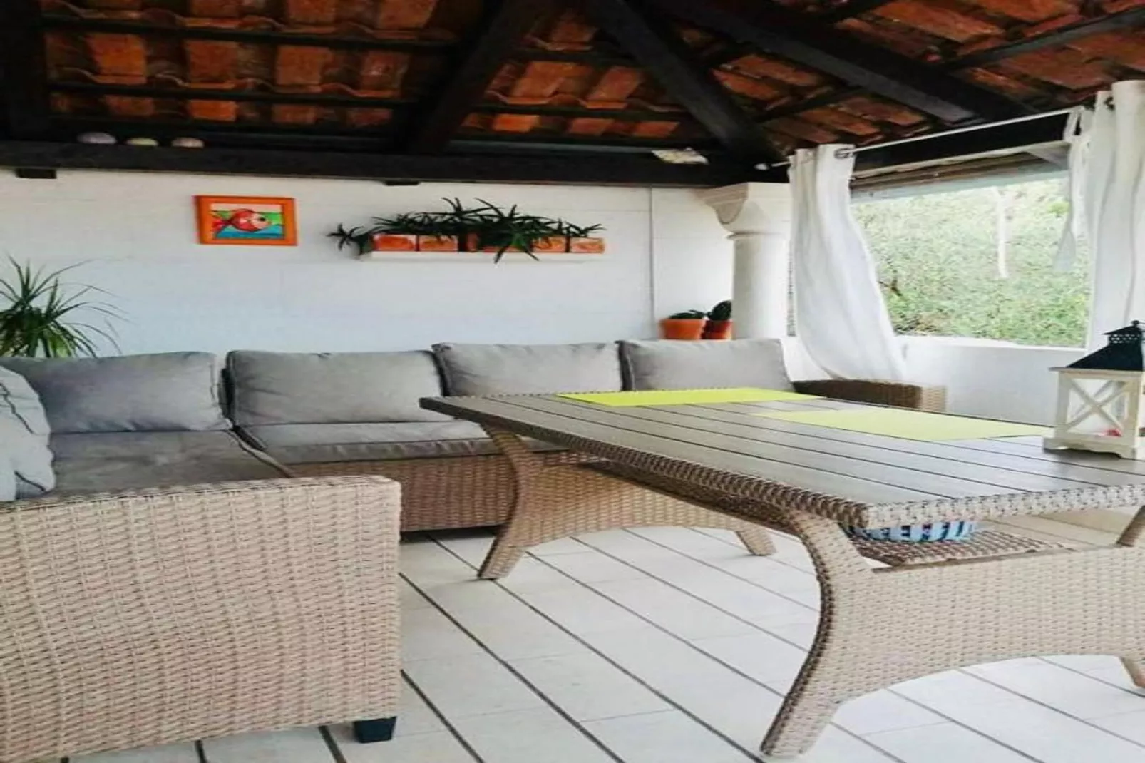 Three bedroom Apartment with terrace and sea view (Nera)-Woonkamer