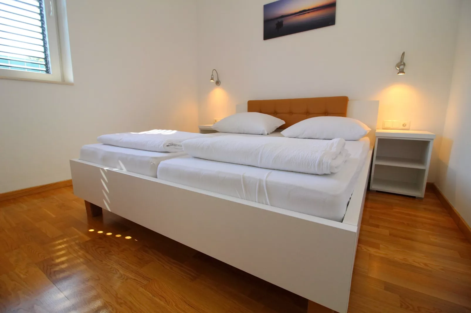 Apartments Kula - Comfort One Bedroom Apartment with Balcony and Sea View - A3-Slaapkamer