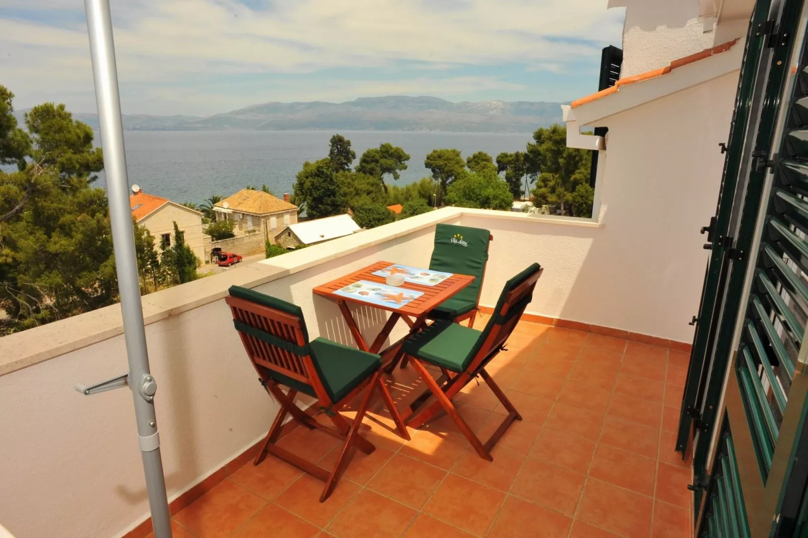 Villa Anni-Studio with Sea View Balcony(A4)-Terrasbalkon