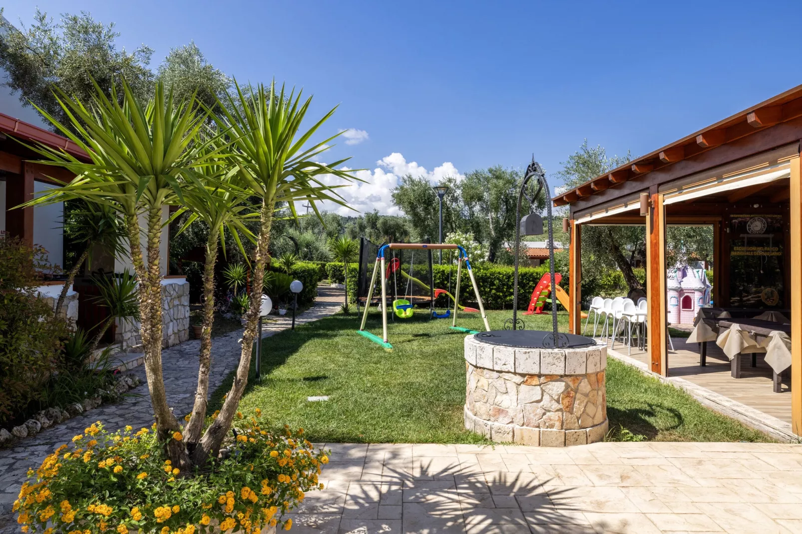 I Tesori del Sud - App 2-roomed - 2/3 pax first floor-Tuinen zomer