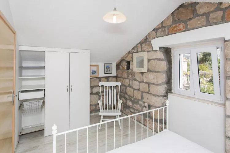 Apartment Heart of Dubrovnik - One-Bedroom Apartment with Terrace-Slaapkamer