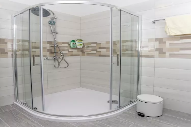 Apartments Posta - Superior One-Bedroom Apartment with Terrace and Sea View - Apartman 7-Badkamer