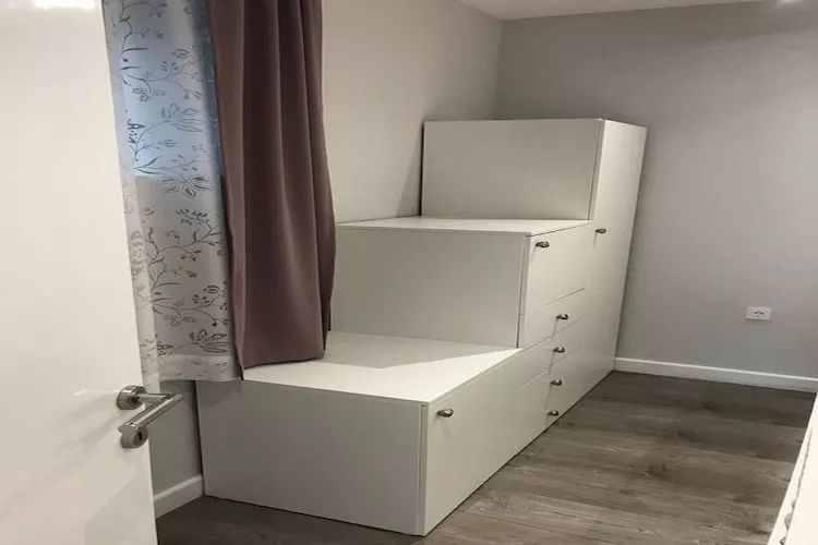 Apartments Korčula - One Bedroom Apartment with Terrace and Sea View-Slaapkamer