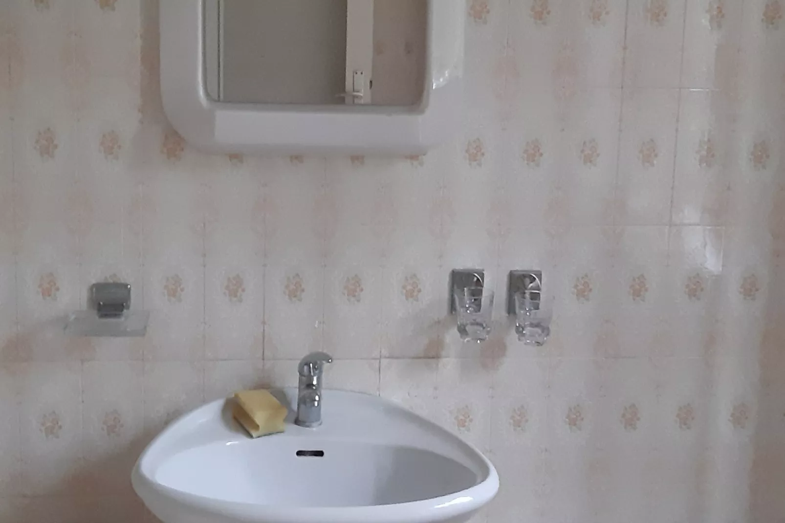 Apartments Oleander Selce- Two bedroom apartment with Balcony (2+2)-Badkamer