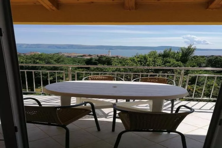 House Panorama - One Bedroom Apartment with Balcony and Sea View (Panorama blick)-Terrasbalkon