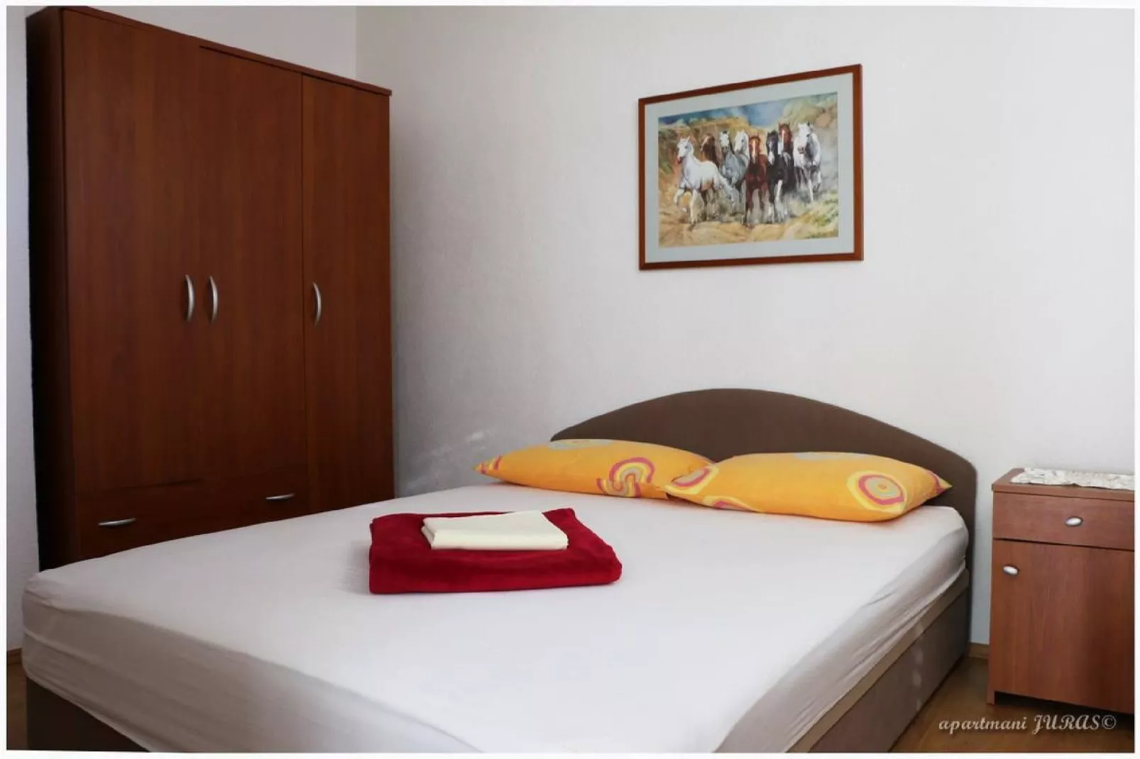 Apartments Juras - Two Bedroom Apartment with Terrace and sea view (Antonio)-Slaapkamer