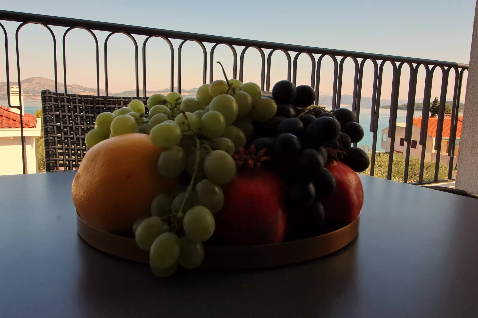 Apartments Kula - Comfort One Bedroom Apartment with Balcony and Sea View-B3-Terrasbalkon