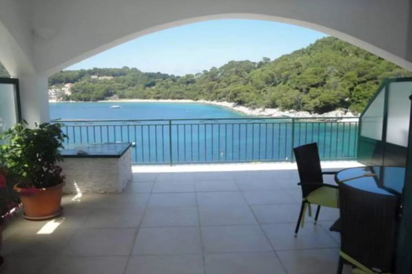 Apartments Posta - Comfort Studio with Balcony and Sea View - Apartman 1-Uitzicht