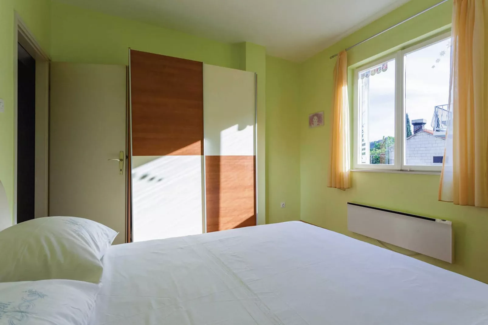 Apartments Ankora - Three bedroom apartment with terrace and sea view-Slaapkamer